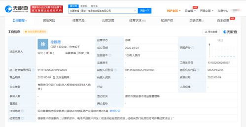 華夏幸福成立信息技術咨詢新公司，天眼查揭示業務拓展新動向